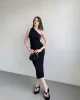 Gofre Etek Crop Takım