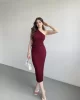 Gofre Etek Crop Takım