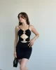 Halkalı Sandy Elbise