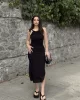 Halter Örgü Sandy Elbise
