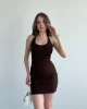 Halter Premium Mini Elbise