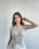 Halter Tokalı Sandy Bluz