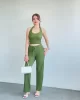 Halter Yaka Pantolon Takım