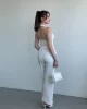 Halter Yaka Pantolon Takım