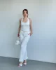 Halter Yaka Pantolon Takım