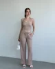 Halter Yaka Pantolon Takım