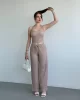 Halter Yaka Pantolon Takım