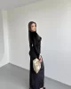 Kadife Degaje Elbise