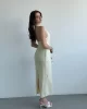 Keten Halkalı Premium Elbise