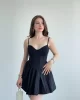 Korse Askılı Mini Premium Elbise