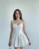 Korse Askılı Mini Premium Elbise