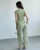 Kruvaze Tokalı Bürümcük Takım