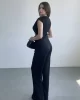Kruvaze Tokalı Bürümcük Takım