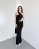 Leen Şal Sandy Elbise Siyah