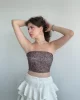 Leo Premium Straplez Crop