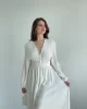 Müslin Kumaş Helen Elbise