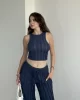 Crop Dikişli Takım