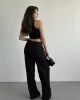 Crop Dikişli Takım