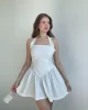 Poplin Halter Elbise
