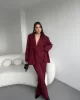 Premium Üçlü Blazer Yelek Takım