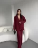 Premium Üçlü Blazer Yelek Takım