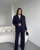 Premium Üçlü Blazer Yelek Takım