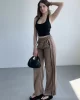 Şeritli Wide Leg Eşofman
