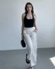 Şeritli Wide Leg Eşofman