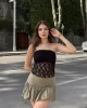 Straplez Dantel Bodysuit