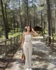 Straplez Gofre Pantolon Takım