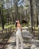 Straplez Gofre Pantolon Takım