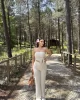 Straplez Gofre Pantolon Takım