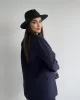 Tek Düğme Oversize Blazer