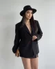 Tek Düğme Oversize Blazer