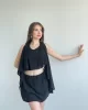 Üçlü Şifon Etek Takım