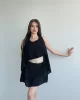 Üçlü Şifon Etek Takım