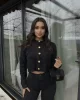Yumoş Düğmeli Kazak