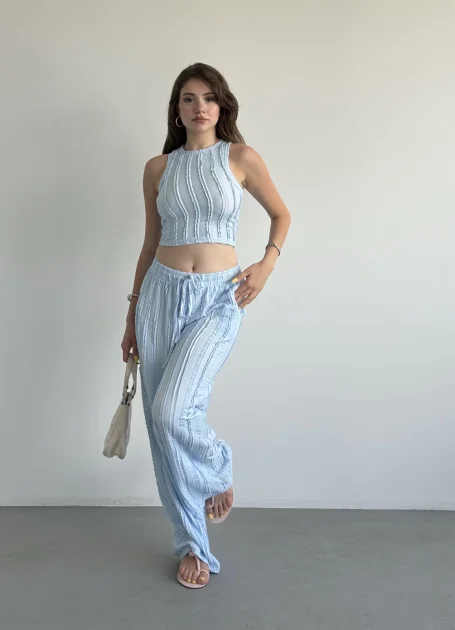 Crop Dikişli Takım