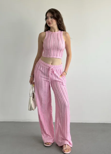 Crop Dikişli Takım