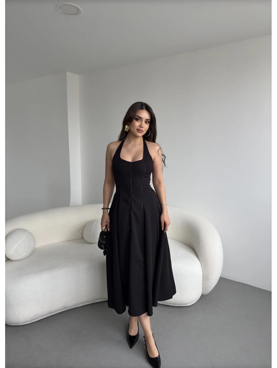 Kot Cora Düğmeli Elbise