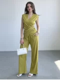 Kruvaze Tokalı Bürümcük Takım