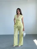 Kruvaze Tokalı Bürümcük Takım