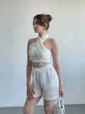 Müslin Bluz Şort Takım