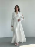 Müslin Kumaş Helen Elbise