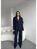 Premium Üçlü Blazer Yelek Takım