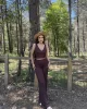 Derin Dekolteli Gofre Takım