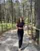 Gofre Basic Pantolon Crop Takım