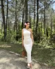 Gofre Etek Crop Takım