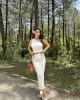 Gofre Etek Crop Takım