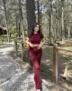 İspanyol Premium Pantolon Crop Takım